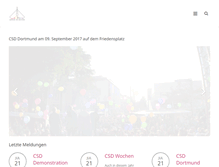 Tablet Screenshot of csd-dortmund.de